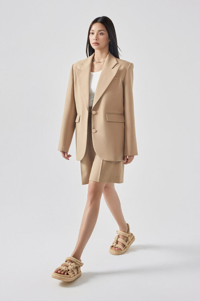 Reina Crepe Blazer - Image 4