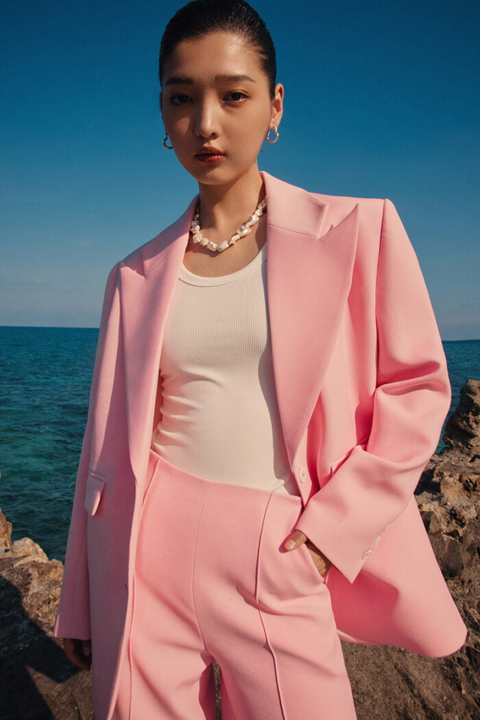 Reina Crepe Blazer - Image 2