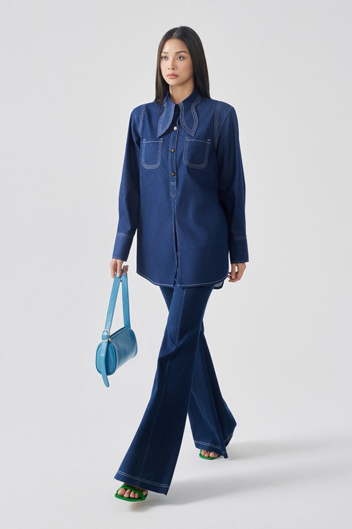 Cassidy Denim Shirt - Image 6