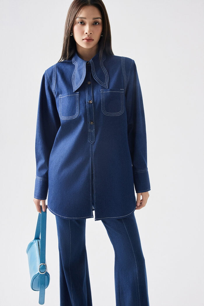 Cassidy Denim Shirt - Image 4
