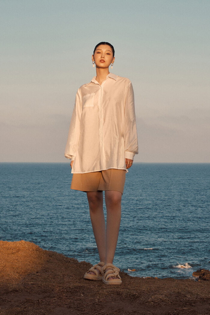 Reina With Pleated Back Shirt - Image 1