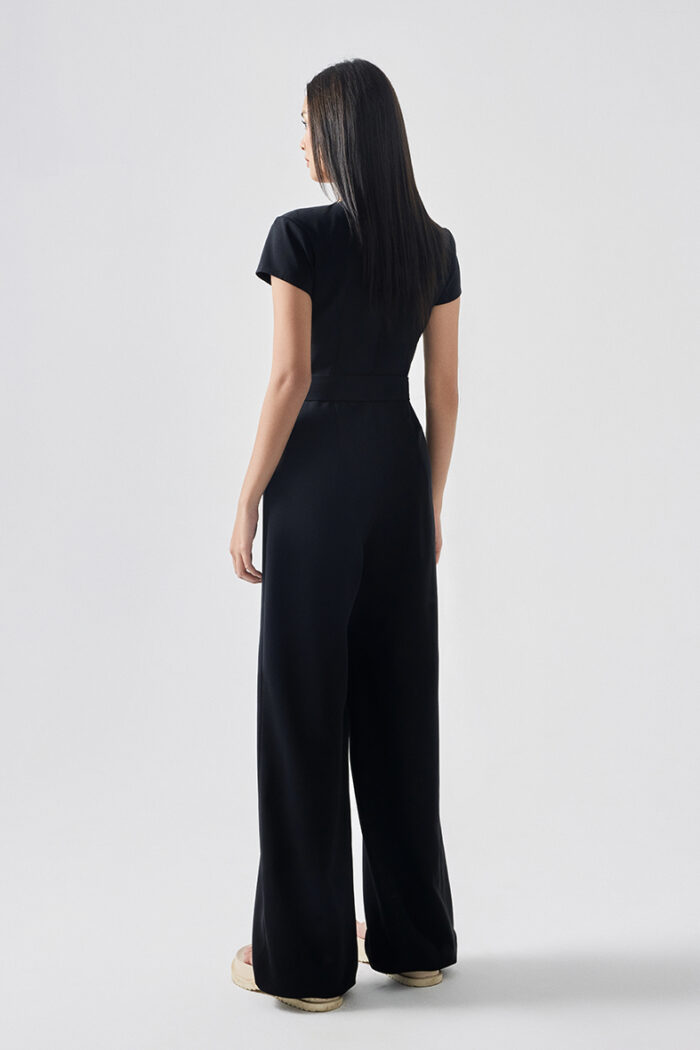 Reina Crepe Wide-Leg Jumpsuit - Image 5