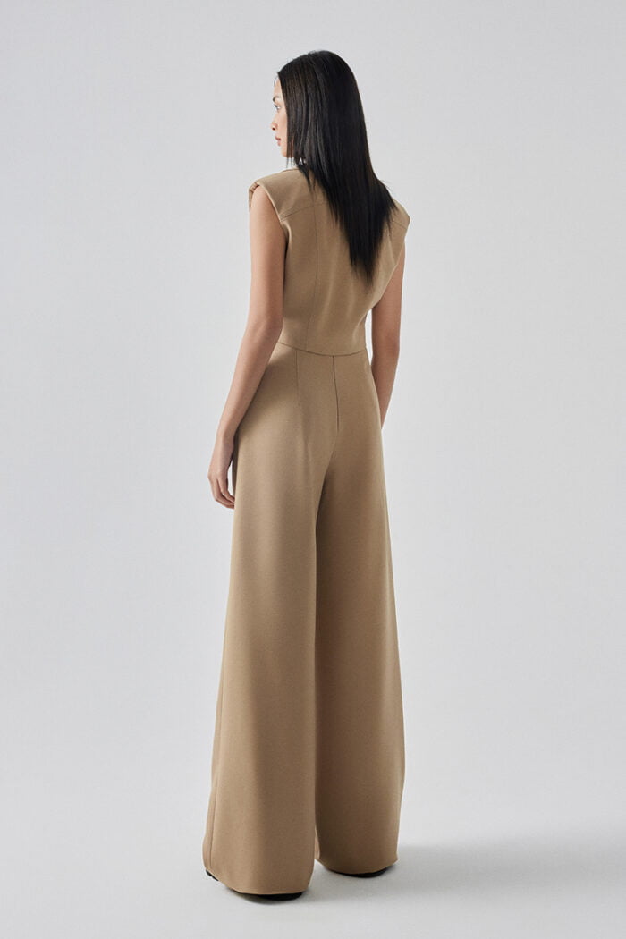 Crepe Wide-Leg Pants - Image 3