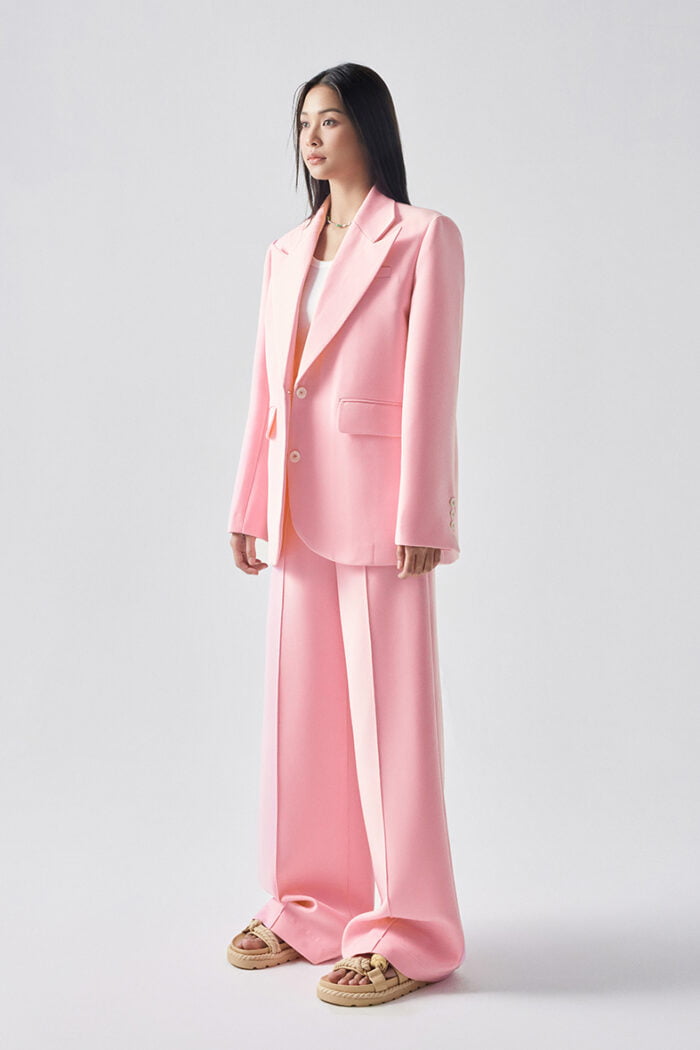 Crepe Wide-Leg Pants - Image 2
