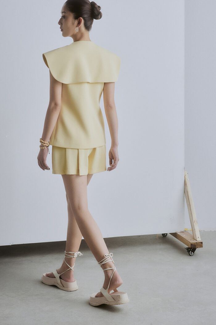 Olga Pleated Shorts - Image 4