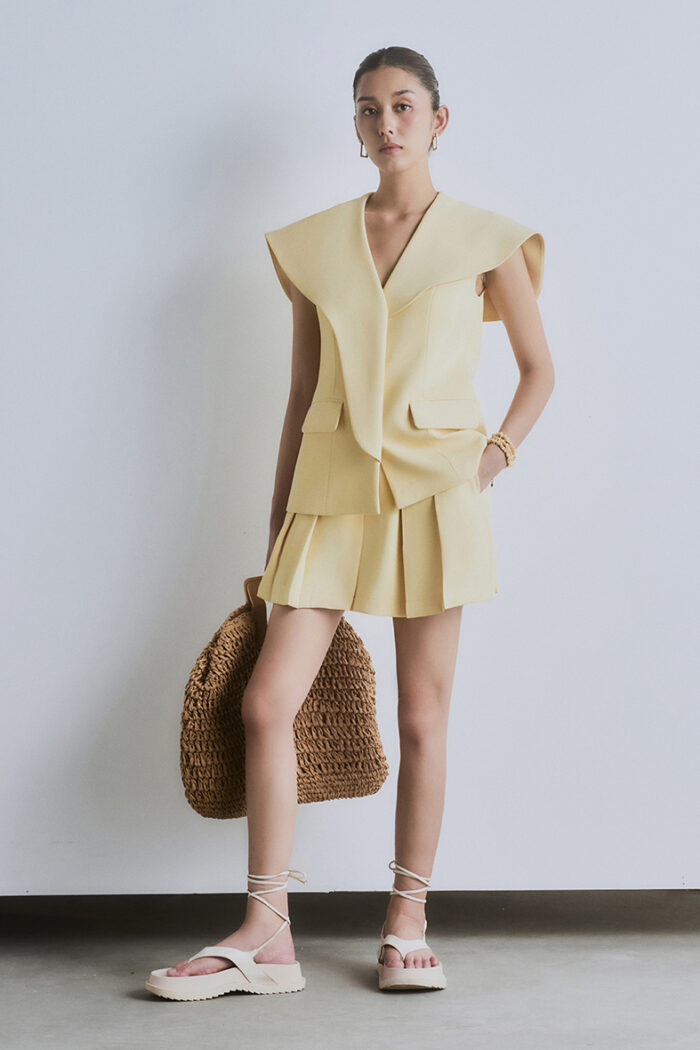 Olga Pleated Shorts - Image 2