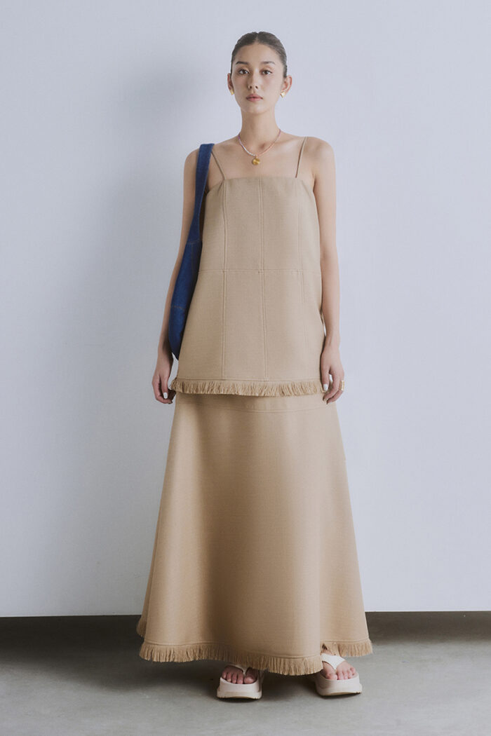 Fringed Linen-Blend Camisole - Image 5