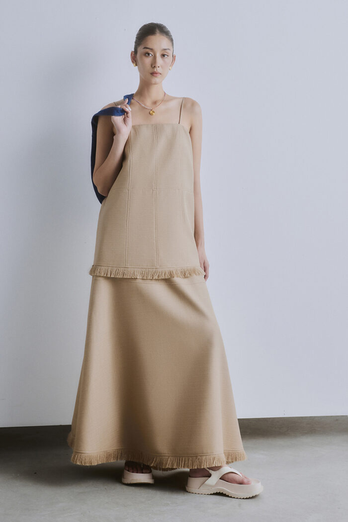 Fringed Linen-Blend Camisole - Image 2