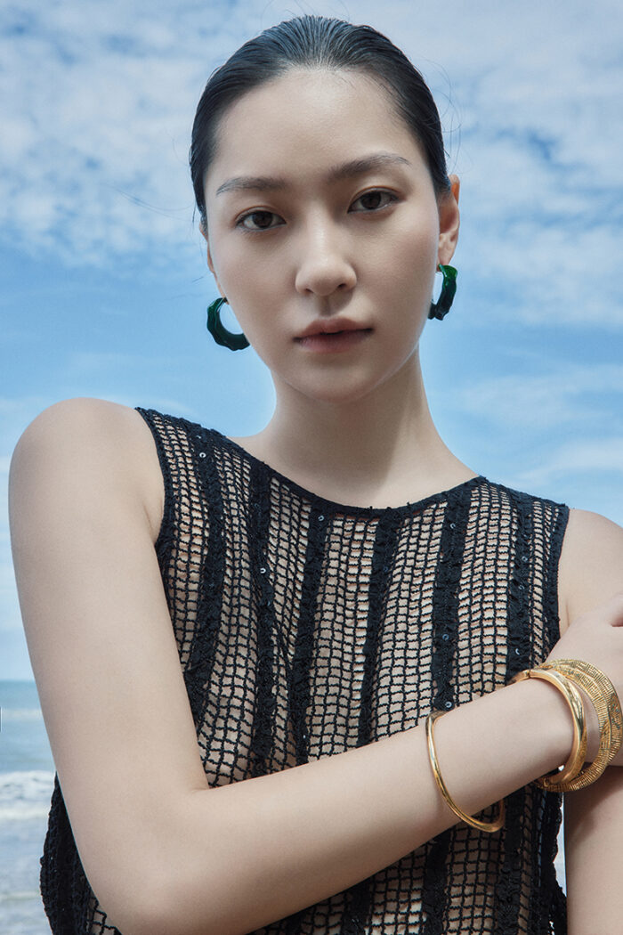 Stripe Crochet Tank - Image 2