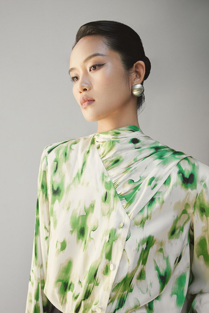 Stephanie Silk Blouse - Image 2