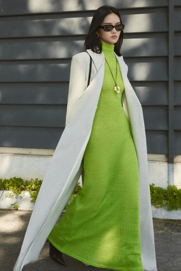 Alpaca Double-Breasted Coat - Image 3
