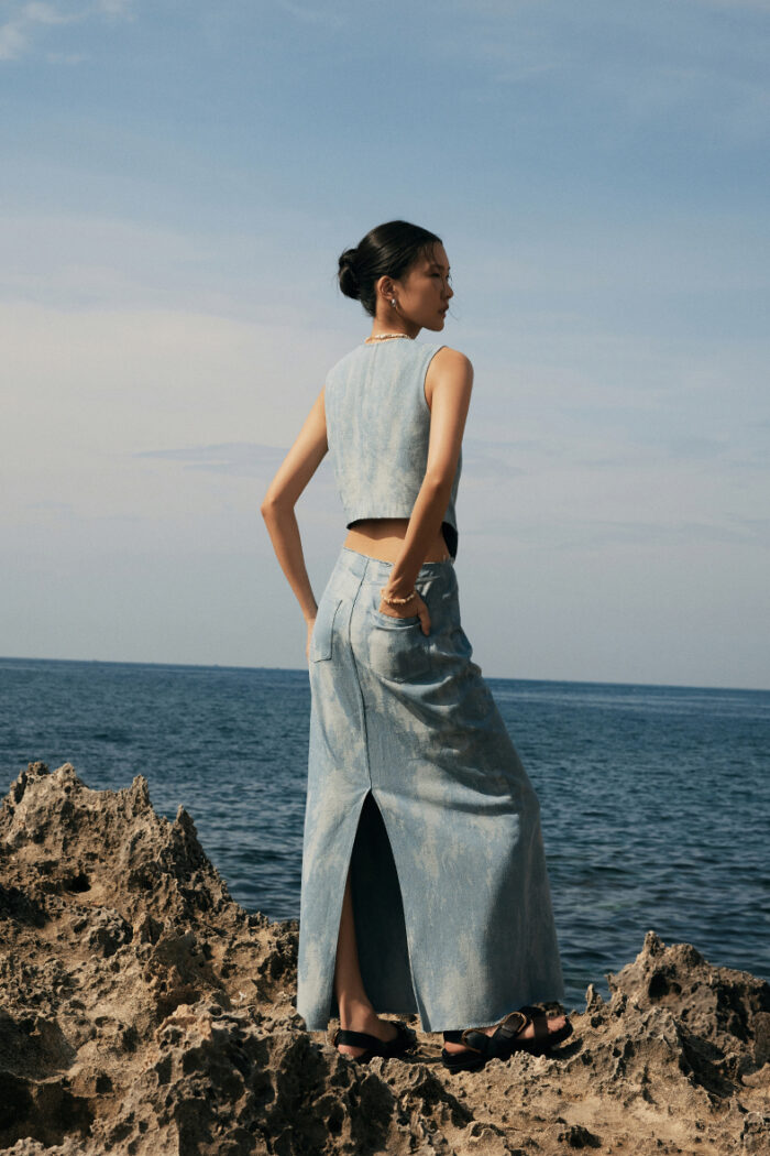Antonella Denim Vest - Image 5