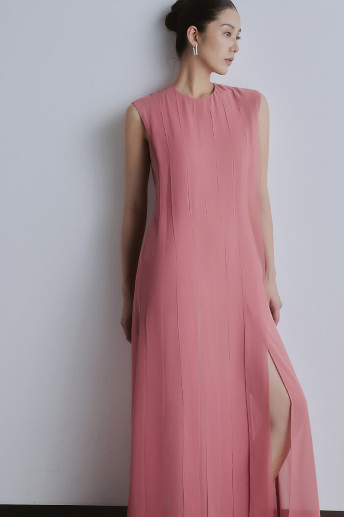 Serra Chiffon Maxi Dress - Image 4