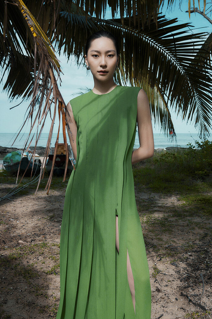 Serra Chiffon Maxi Dress - Image 2
