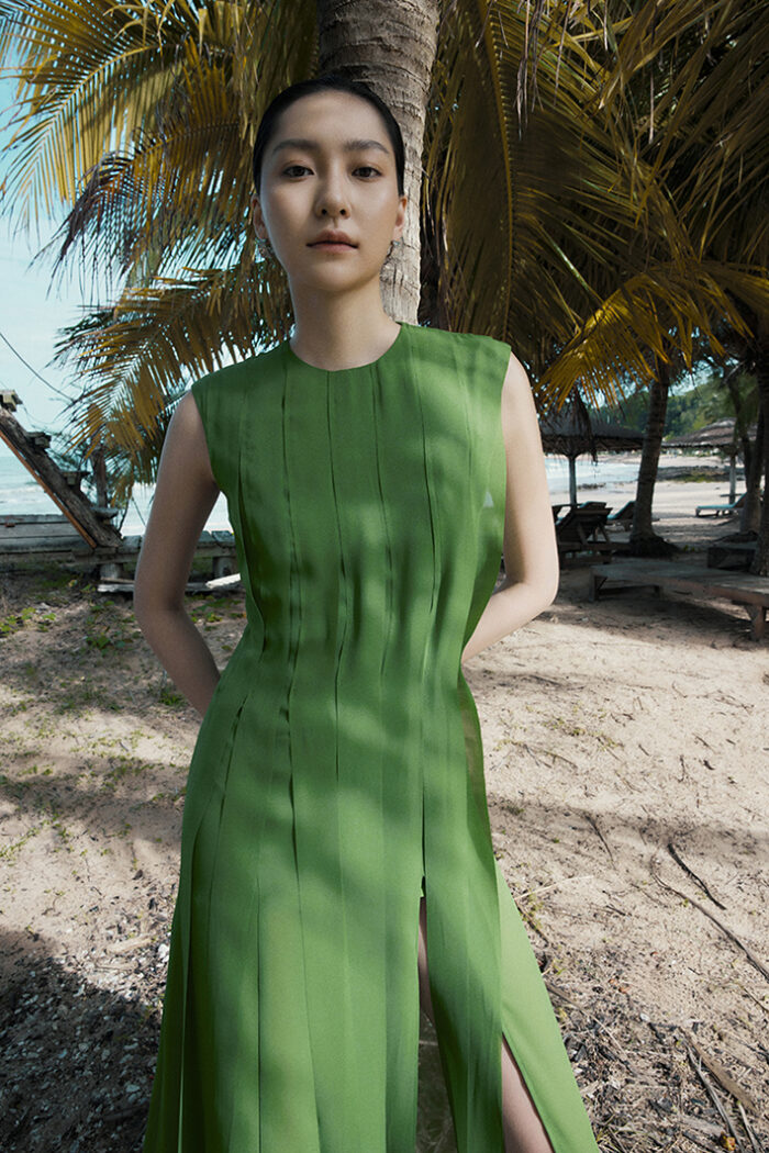 Serra Chiffon Maxi Dress - Image 3