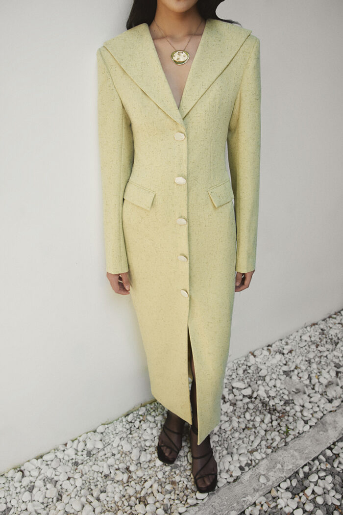 Rafle Wool-Blend Tweed Dress - Image 2