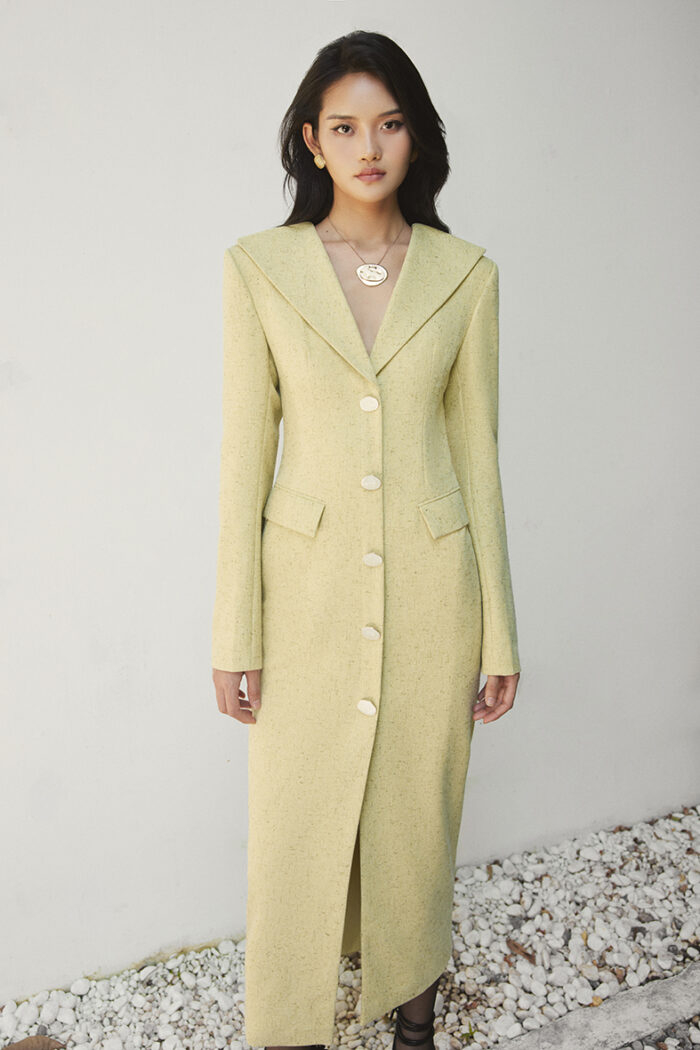 Rafle Wool-Blend Tweed Dress - Image 3