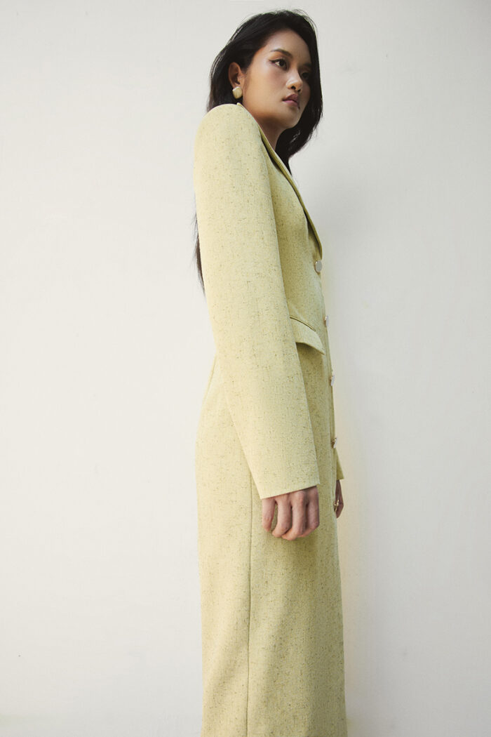 Rafle Wool-Blend Tweed Dress - Image 5
