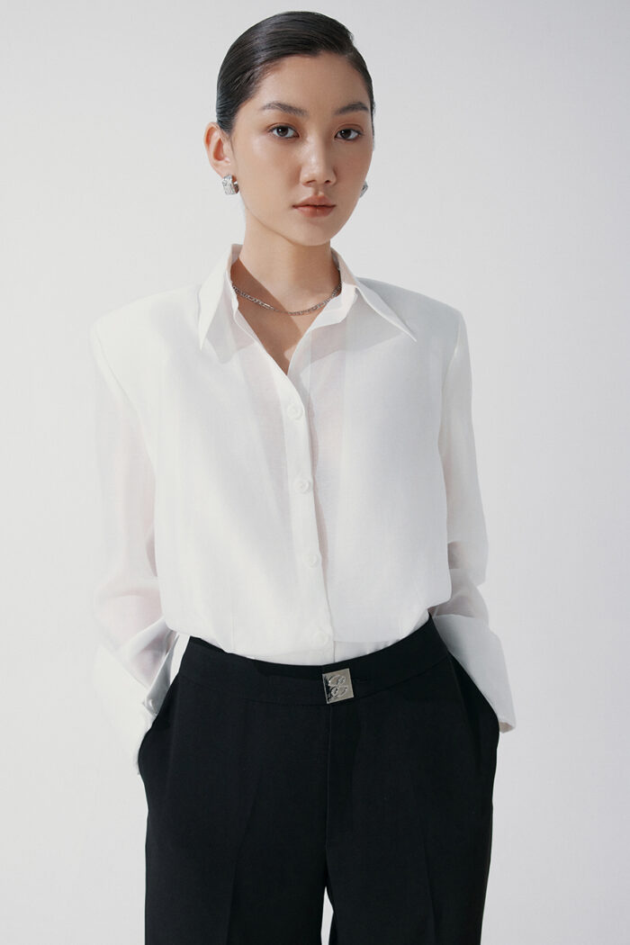 Maisie Mini Shirt Dress - Image 3