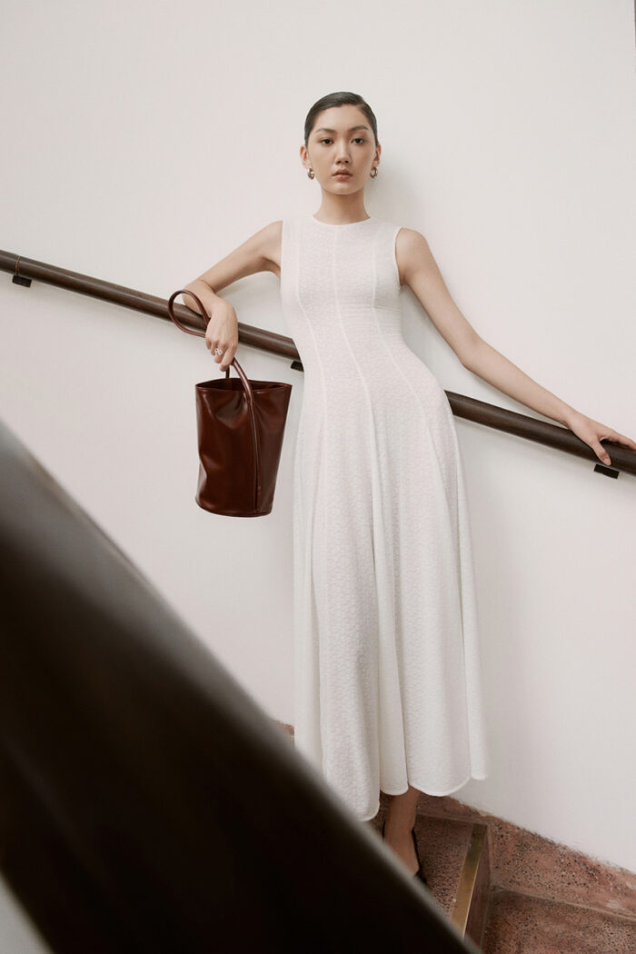Lucie Lace Midi Dress - Image 1