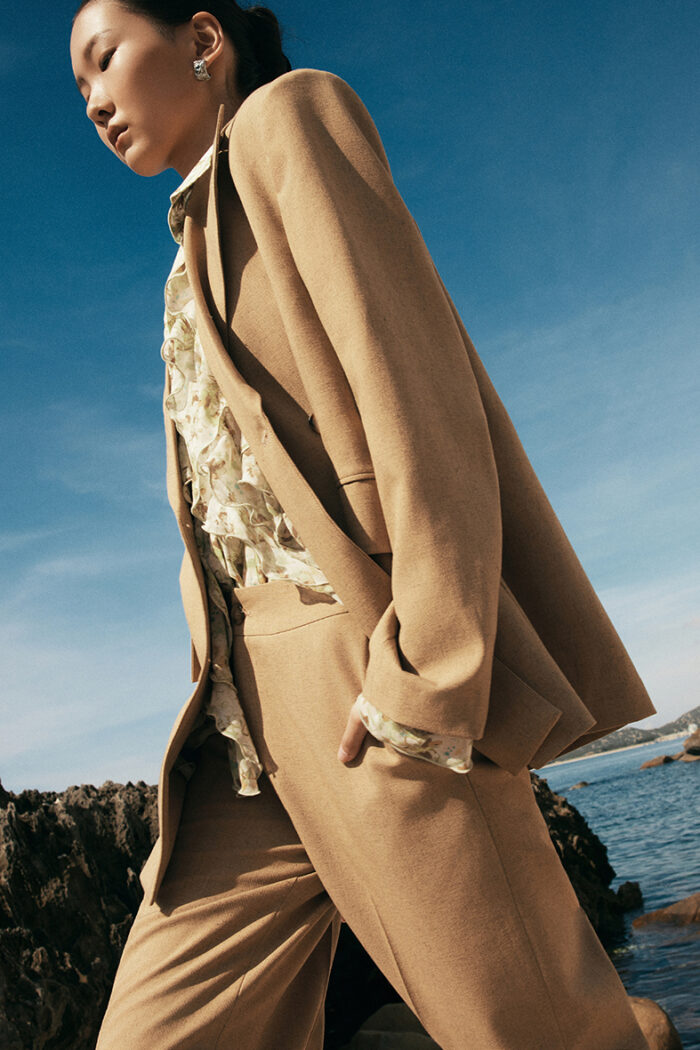 Dustina Pleated Wide-Leg Pants - Image 3