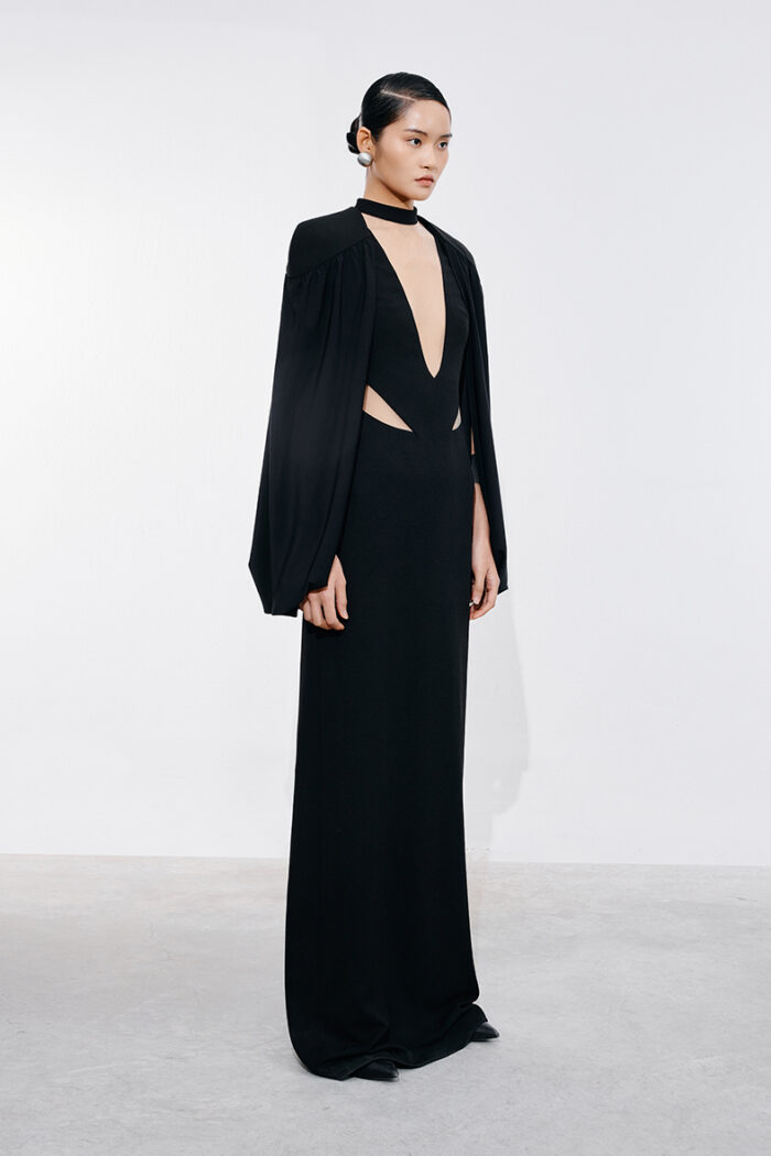 Marlie Cutout Stretch-Jersey Gown - Image 3