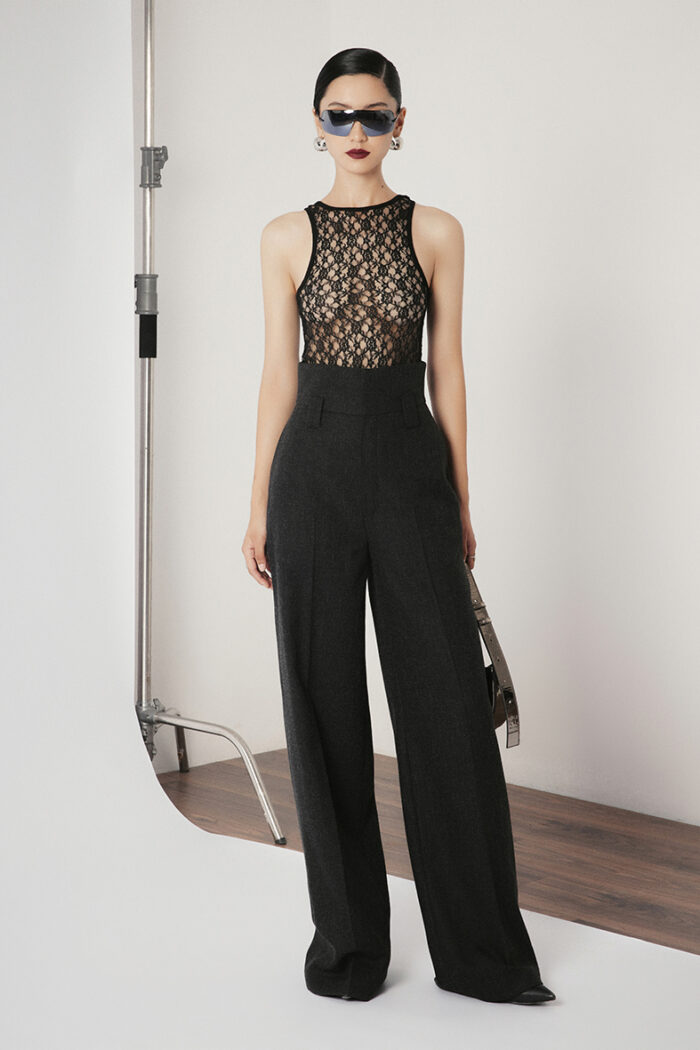 Alda High-rise Wide-leg Pants - Image 1