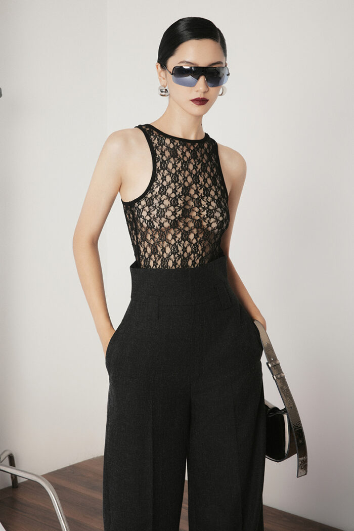 Alda High-rise Wide-leg Pants - Image 5