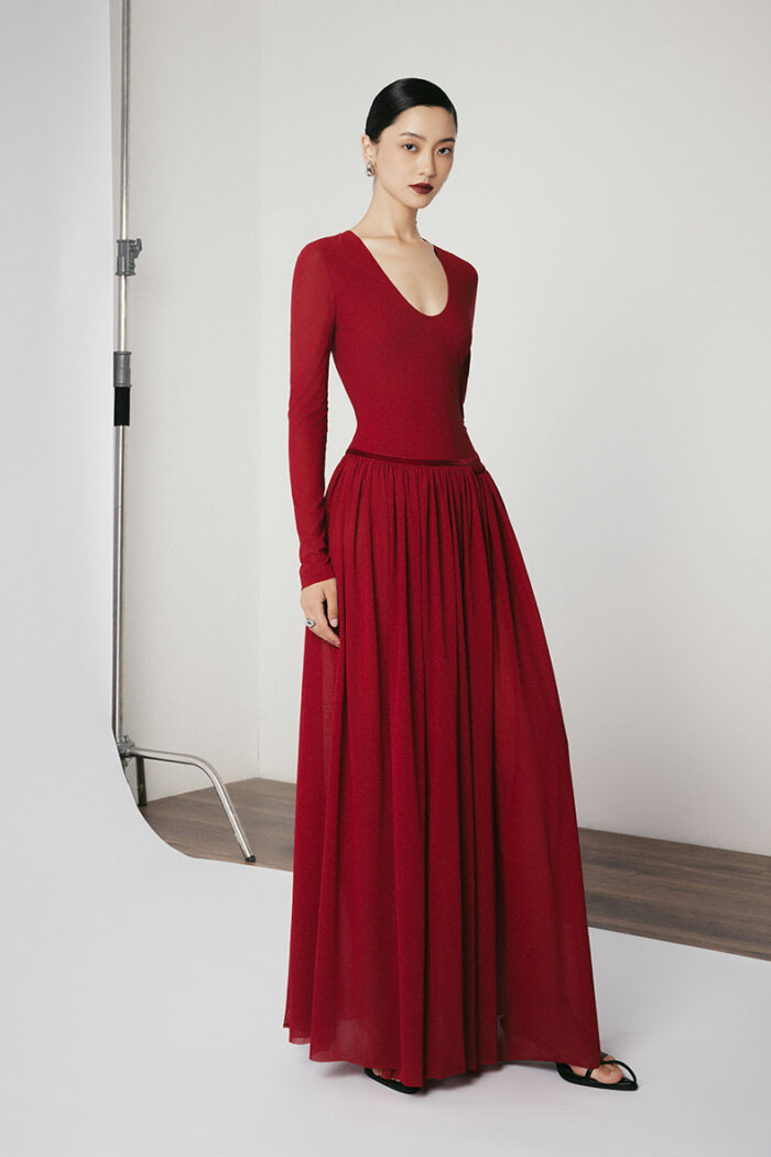Matteau Gatherd Drop-waist Gown - Image 3