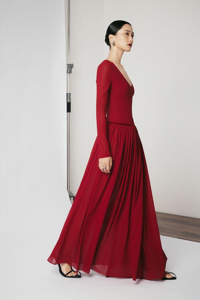 Matteau Gatherd Drop-waist Gown - Image 4