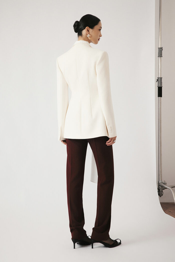 Misty Crepe Blazer - Image 5