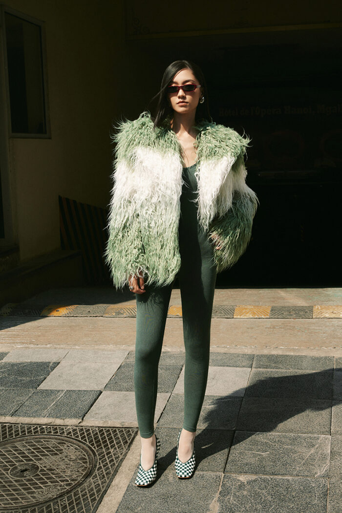 Saint Oversized Faux Fur Coat - Image 4