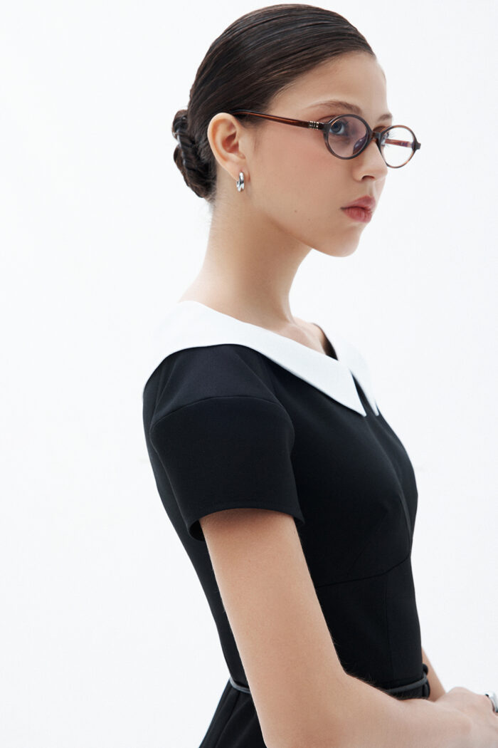 Aura Off-the-shoulder Midi Dress - Image 4