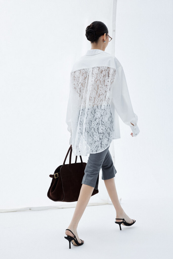 Charvet Oversized Cotton-poplin Shirt - Image 3
