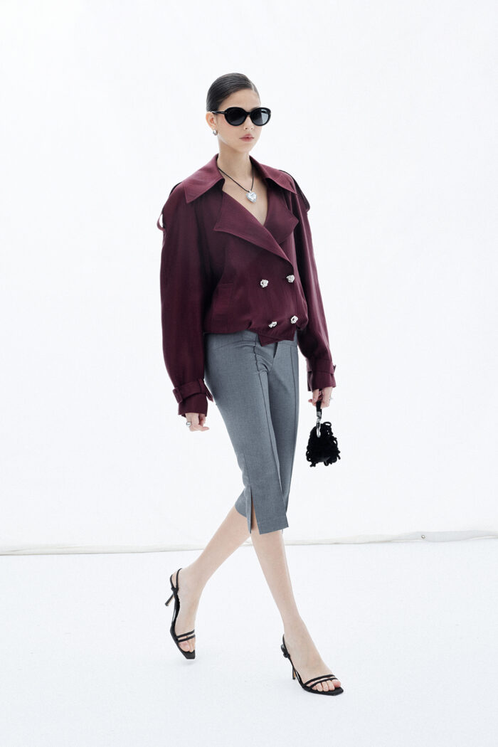 Elmire Capri Slim-leg Pants - Image 4