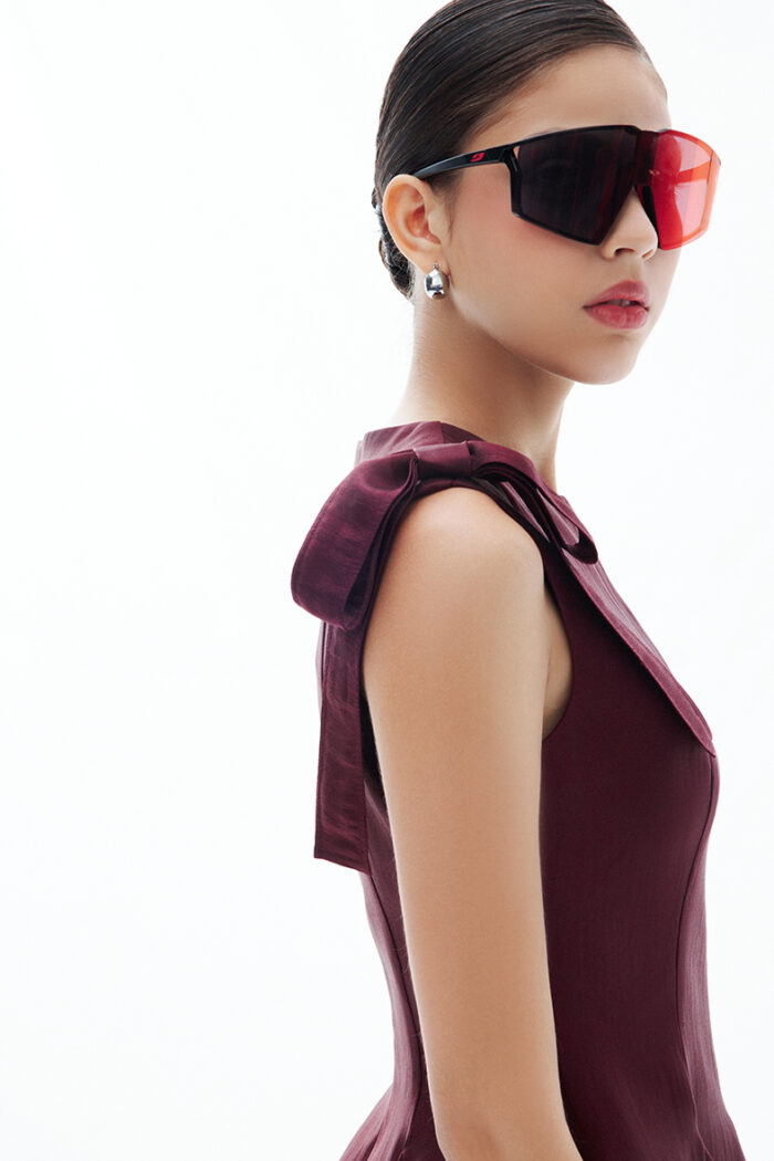 Alaia Peplum Mini Dress - Image 5