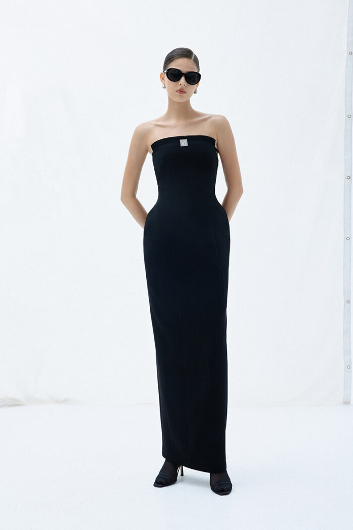 Florie Strapless Gown - Image 1